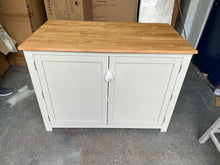 Load image into Gallery viewer, Portobello Grey Breakfast Bar Island with Stools. furniture delivered