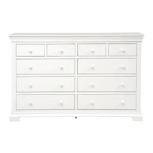 Load image into Gallery viewer, CHANTILLY WARM WHITE 10 Drawer Chest Quality Furniture Clearance Ltd