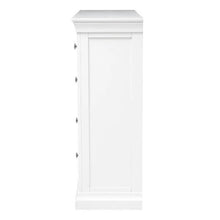 Load image into Gallery viewer, CHANTILLY WARM WHITE 7 Drawer Chest Quality Furniture Clearance Ltd