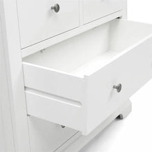 Load image into Gallery viewer, CHANTILLY WARM WHITE 7 Drawer Chest Quality Furniture Clearance Ltd