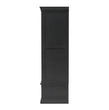 Load image into Gallery viewer, CHANTILLY DUSKY BLACK Triple Wardrobe Quality Furniture Clearance Ltd