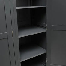 Load image into Gallery viewer, CHANTILLY DUSKY BLACK Triple Wardrobe Quality Furniture Clearance Ltd