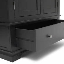 Load image into Gallery viewer, CHANTILLY DUSKY BLACK Double Wardrobe Quality Furniture Clearance Ltd