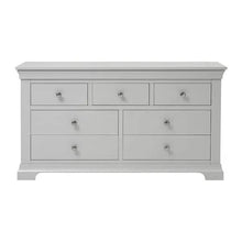 Load image into Gallery viewer, CHANTILLY PEBBLE GREY 3 Over 4 Chest Quality Furniture Clearance Ltd