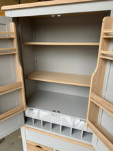 Load image into Gallery viewer, Chester Dove Grey Triple Larder Quality Furniture Clearance Ltd