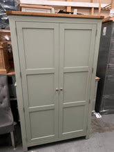 Load image into Gallery viewer, Sussex Sage Green Double Larder Quality Furniture Clearance Ltd