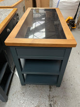 Load image into Gallery viewer, Inky Blue Large Island with Wine Rack furniture delivered