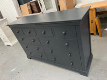Load image into Gallery viewer, Chantilly Dusky Black 10 Drawer Chest furniture delivered