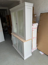 Load image into Gallery viewer, CHESTER DOVE GREY
Large Glazed Dresser Quality Furniture Clearance Ltd