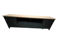 Load image into Gallery viewer, CHESTER CHARCOAL
XXL TV Stand up to 90" Quality Furniture Clearance Ltd