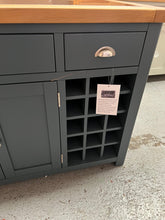 Load image into Gallery viewer, Inky Blue Large Island with Wine Rack furniture delivered