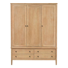 Load image into Gallery viewer, BERKELEY NORDIC OAK
Triple Wardrobe Quality Furniture Clearance Ltd
