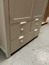 Load image into Gallery viewer, Hampshire ‘Country Life’ Double Larder - Grey Quality Furniture Clearance Ltd