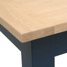 Load image into Gallery viewer, CHESTER MIDNIGHT BLUE
4-6 Seater Extending Dining Table Quality Furniture Clearance Ltd