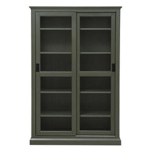 Load image into Gallery viewer, STOW FOREST GREEN
Glazed Display Cabinet Quality Furniture Clearance Ltd