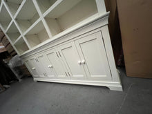 Load image into Gallery viewer, Chantilly Warm White Grand Bookcase Quality Furniture Clearance Ltd