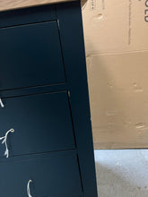 Load image into Gallery viewer, Chester Midnight Blue 10 Drawer Chest Quality Furniture Clearance Ltd
