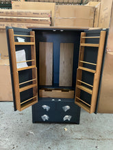 Load image into Gallery viewer, Hampshire ‘country life’ double larder - Blue Quality Furniture Clearance Ltd