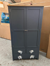 Load image into Gallery viewer, Hampshire ‘country life’ double larder - Blue Quality Furniture Clearance Ltd