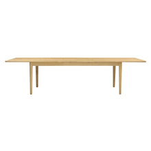 Load image into Gallery viewer, BERKELEY NORDIC OAK
8-12 Seater Extending Dining Table Quality Furniture Clearance Ltd