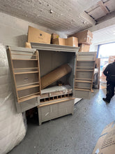 Load image into Gallery viewer, Chester Dove Grey Double Larder furniture delivered