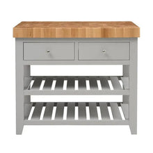 Load image into Gallery viewer, CHESTER DOVE GREY
Butcher Block Island Quality Furniture Clearance Ltd