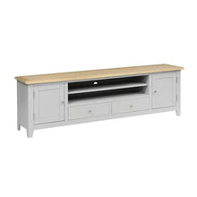Load image into Gallery viewer, CHESTER DOVE GREY XXL TV Stand up to 90" Quality Furniture Clearance Ltd