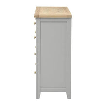 Load image into Gallery viewer, CHESTER DOVE GREY 5 Drawer Chest Quality Furniture Clearance Ltd