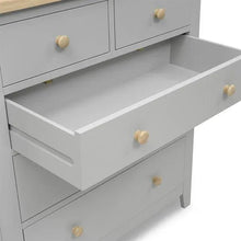 Load image into Gallery viewer, CHESTER DOVE GREY 5 Drawer Chest Quality Furniture Clearance Ltd