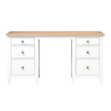 Load image into Gallery viewer, CHESTER PURE WHITE Dressing Table Quality Furniture Clearance Ltd