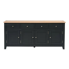 Load image into Gallery viewer, CHESTER CHARCOAL Extra Large Sideboard Quality Furniture Clearance Ltd