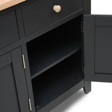 Load image into Gallery viewer, CHESTER CHARCOAL Extra Large Sideboard Quality Furniture Clearance Ltd