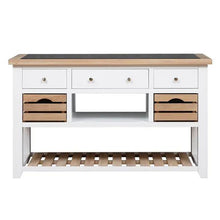 Load image into Gallery viewer, CHESTER PURE WHITE Kitchen Island Quality Furniture Clearance Ltd