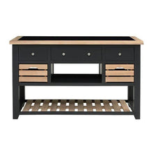 Load image into Gallery viewer, CHESTER CHARCOAL Kitchen Island Quality Furniture Clearance Ltd