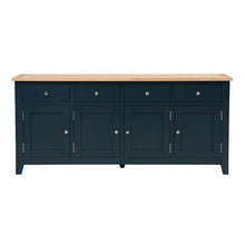 Load image into Gallery viewer, CHESTER MIDNIGHT BLUE Extra Large Sideboard Quality Furniture Clearance Ltd