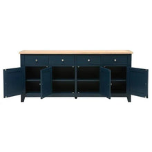 Load image into Gallery viewer, CHESTER MIDNIGHT BLUE Extra Large Sideboard Quality Furniture Clearance Ltd