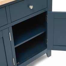 Load image into Gallery viewer, CHESTER MIDNIGHT BLUE Extra Large Sideboard Quality Furniture Clearance Ltd