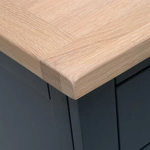 Load image into Gallery viewer, Set Of 2 CHESTER MIDNIGHT BLUE Jumbo Bedside Tables Quality Furniture Clearance Ltd