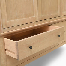 Load image into Gallery viewer, BERKELEY NORDIC OAK
Triple Wardrobe Quality Furniture Clearance Ltd