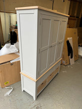 Load image into Gallery viewer, Chester Dove Grey Triple Larder Quality Furniture Clearance Ltd