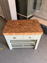 Load image into Gallery viewer, Sussex Sage Green Kitchen Island Quality Furniture Clearance Ltd