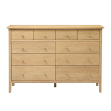 Load image into Gallery viewer, BERKELEY NORDIC OAK
10 Drawer Chest Quality Furniture Clearance Ltd
