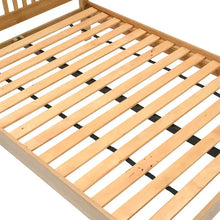 Load image into Gallery viewer, APPLEBY LIGHT OAK
4ft 6" Double Bed Quality Furniture Clearance Ltd