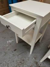 Load image into Gallery viewer, CHANTILLY WARM WHITE
Narrow Bedside Set of 2 Quality Furniture Clearance Ltd