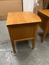Load image into Gallery viewer, Set of 2 Winchcombe Oiled Oak 2 Drawer Bedside Table - Quality Furniture Clearance Ltd