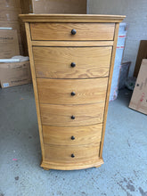 Load image into Gallery viewer, WINCHCOMBE OILED OAK
Vanity Tall Boy Quality Furniture Clearance Ltd