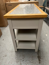 Load image into Gallery viewer, Hampshire ‘Country Life’ kitchen Island With Wine Rack - Grey Quality Furniture Clearance Ltd