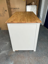 Load image into Gallery viewer, Portobello Grey Breakfast Bar Island with Stools. furniture delivered