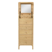 Load image into Gallery viewer, BERKELEY NORDIC OAK
Vanity Tallboy Quality Furniture Clearance Ltd