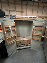 Load image into Gallery viewer, Sussex Sage Green Double Larder Quality Furniture Clearance Ltd